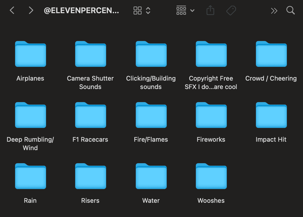 Cinematic Whooshes & Risers SFX Pack for Editing