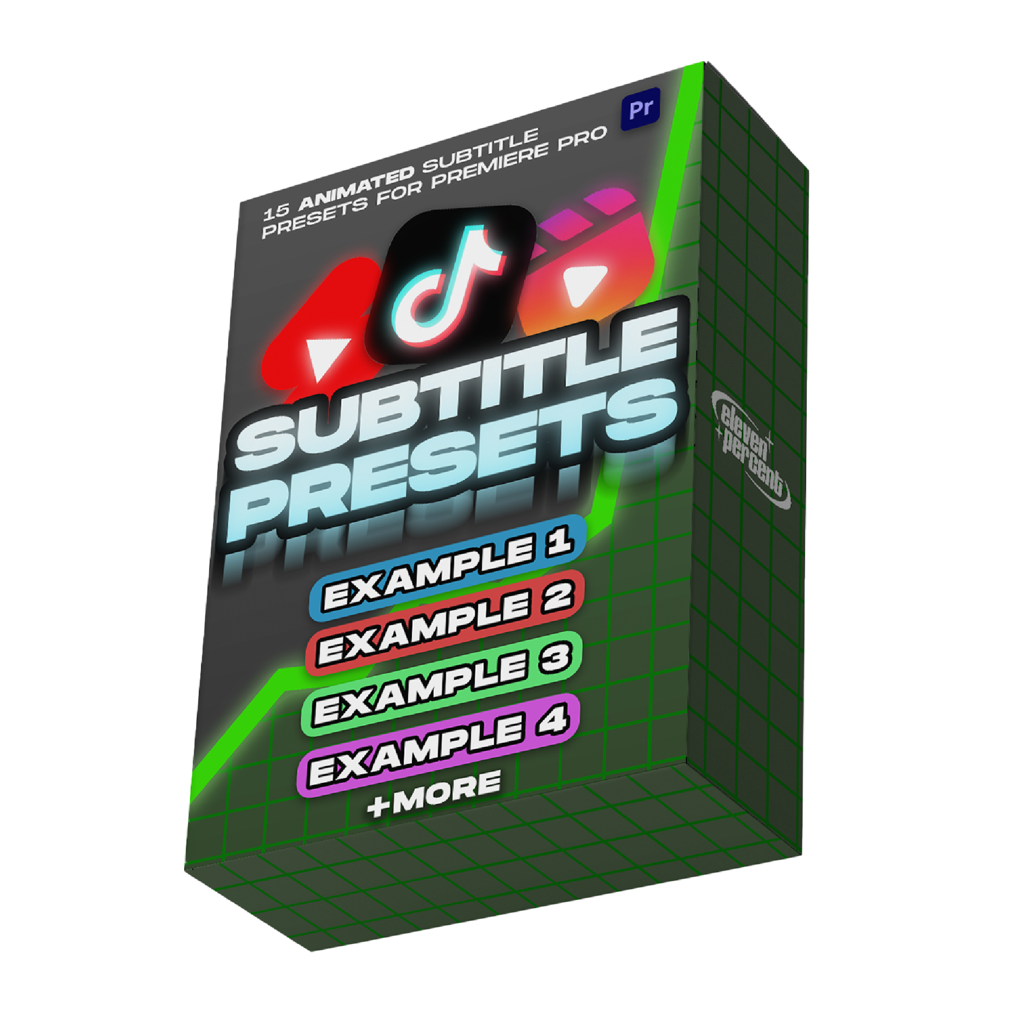 25  subtitle presets pack - premiere pro free download