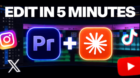 How to Edit your Content like a PRO using Claude AI and Premiere (UNDERRATED)