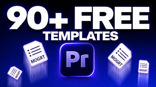 90 free Premiere Pro presets and text animations with AutoEdit Creator Mode