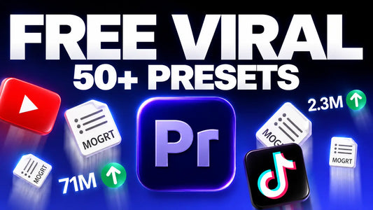 50+ free Premiere Pro transitions, presets, and viral effects in AutoEdit Creator Mode