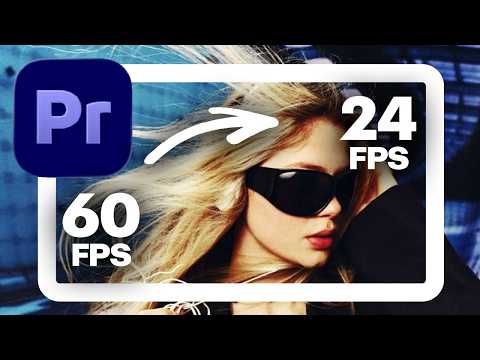 How to Change the Frame Rate in Premiere Pro (UNDER 60 Seconds)