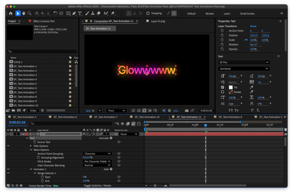 Apple Style Text Animations Pack