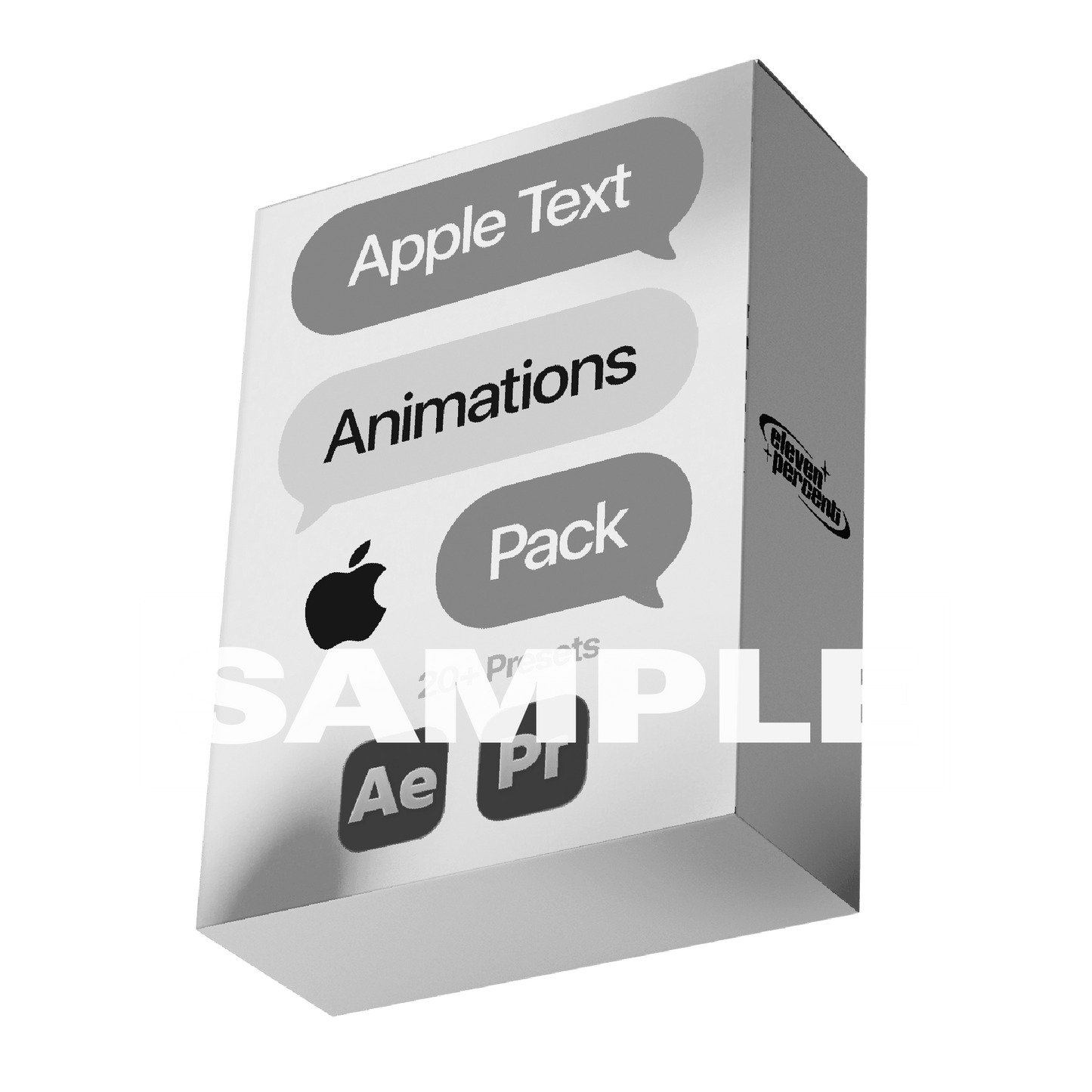 Apple Style UI iMessage Animation Preset Pack (Free Sample)