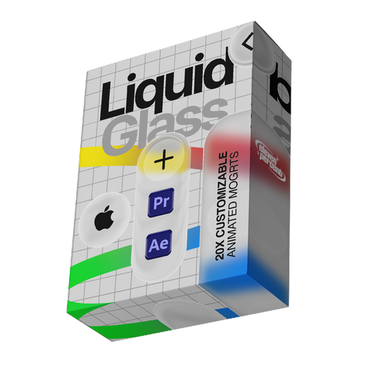 Apple Liquid Glass Animation Pack (20x MOGRT Presets)