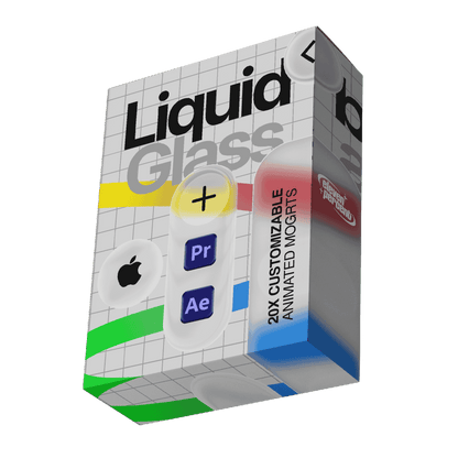 Apple Liquid Glass Animation Pack (20x MOGRT Presets)