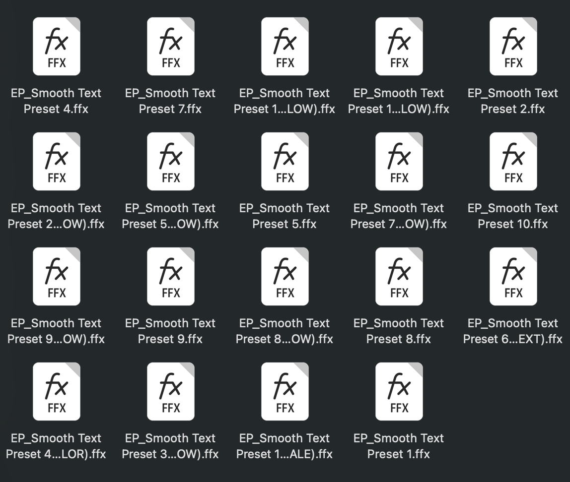 Apple Style Text Animations Pack