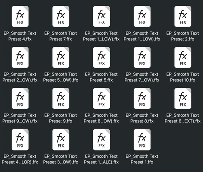 Apple Style Text Animations Pack