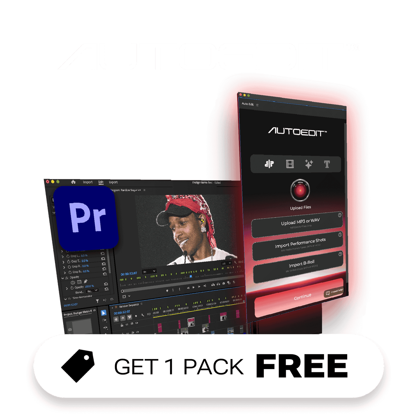 AutoEdit™ the AI Music Video Editor