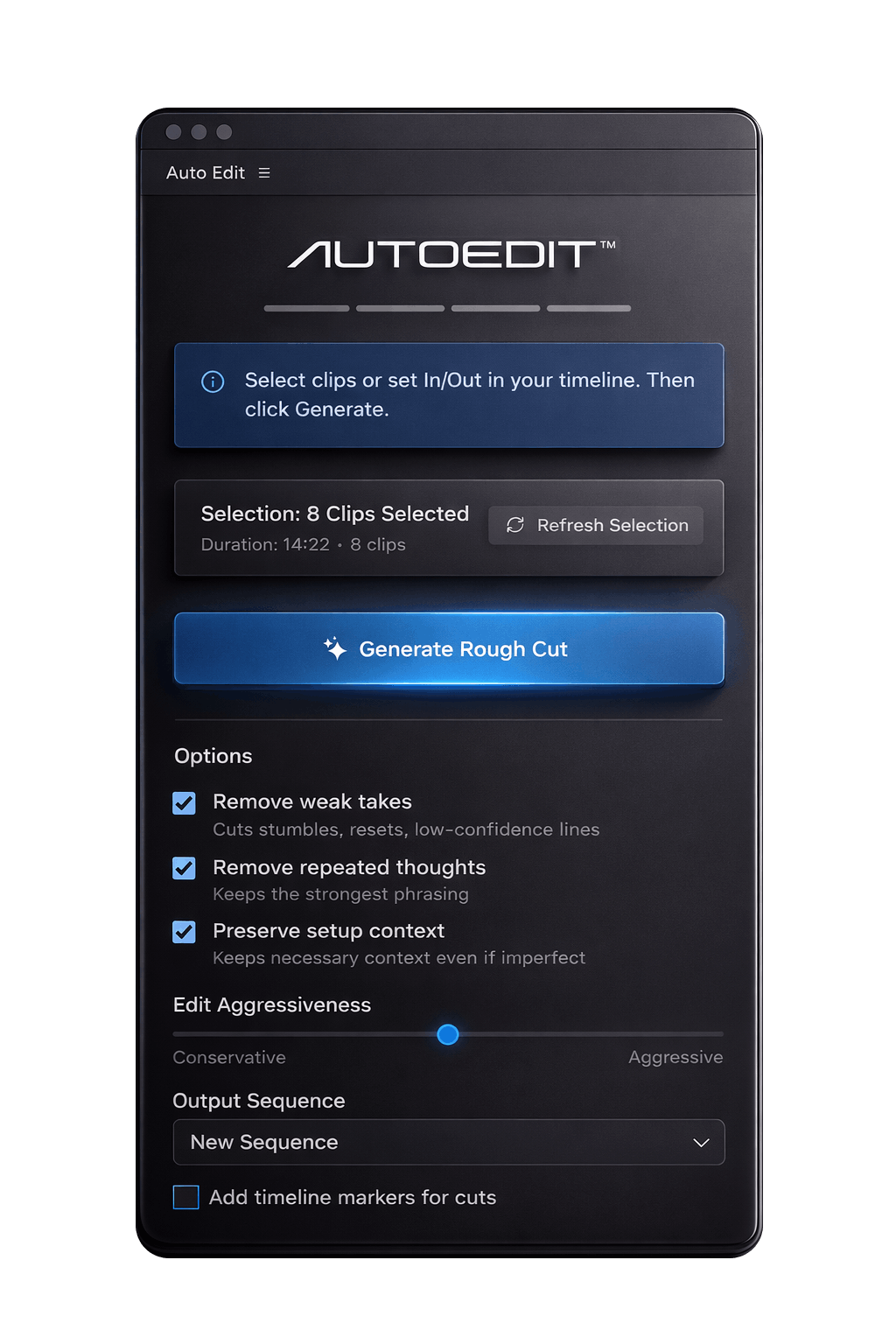 AutoEdit™ Creator Mode - AI Content Editor