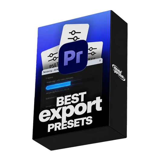Free Premiere Pro YouTube Export Presets for 4K, HD, and Smaller File Sizes