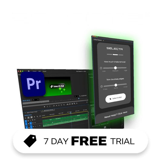 B-roll Selectr™ Plugin for Premiere Pro