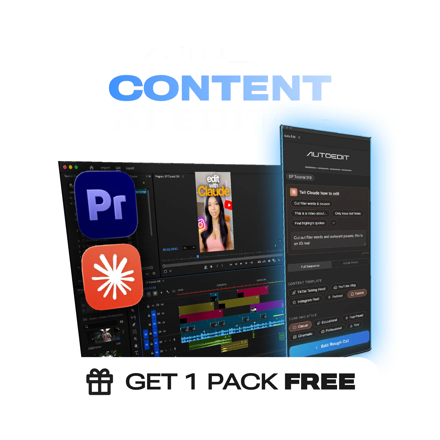 AutoEdit™ Creator Mode - AI Content Editor