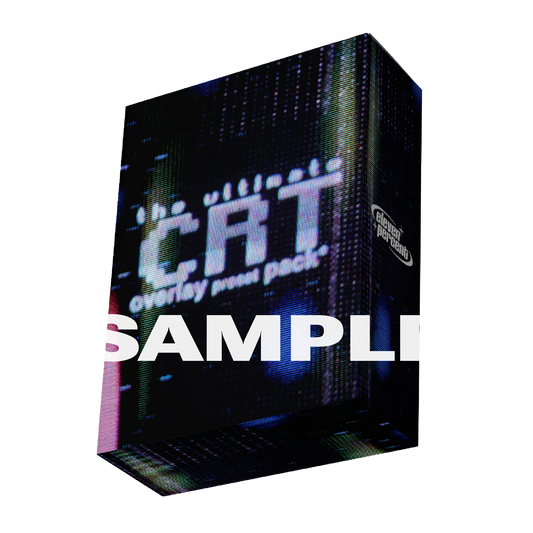 Free CRT Overlay Pack Sample