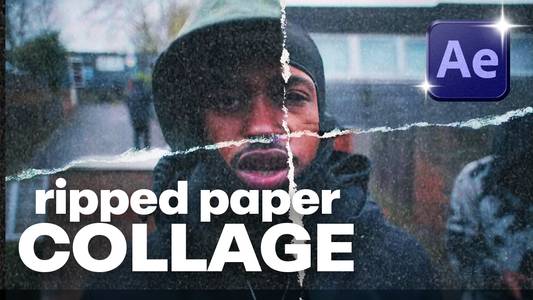 Stop Motion Ripped Paper Sample