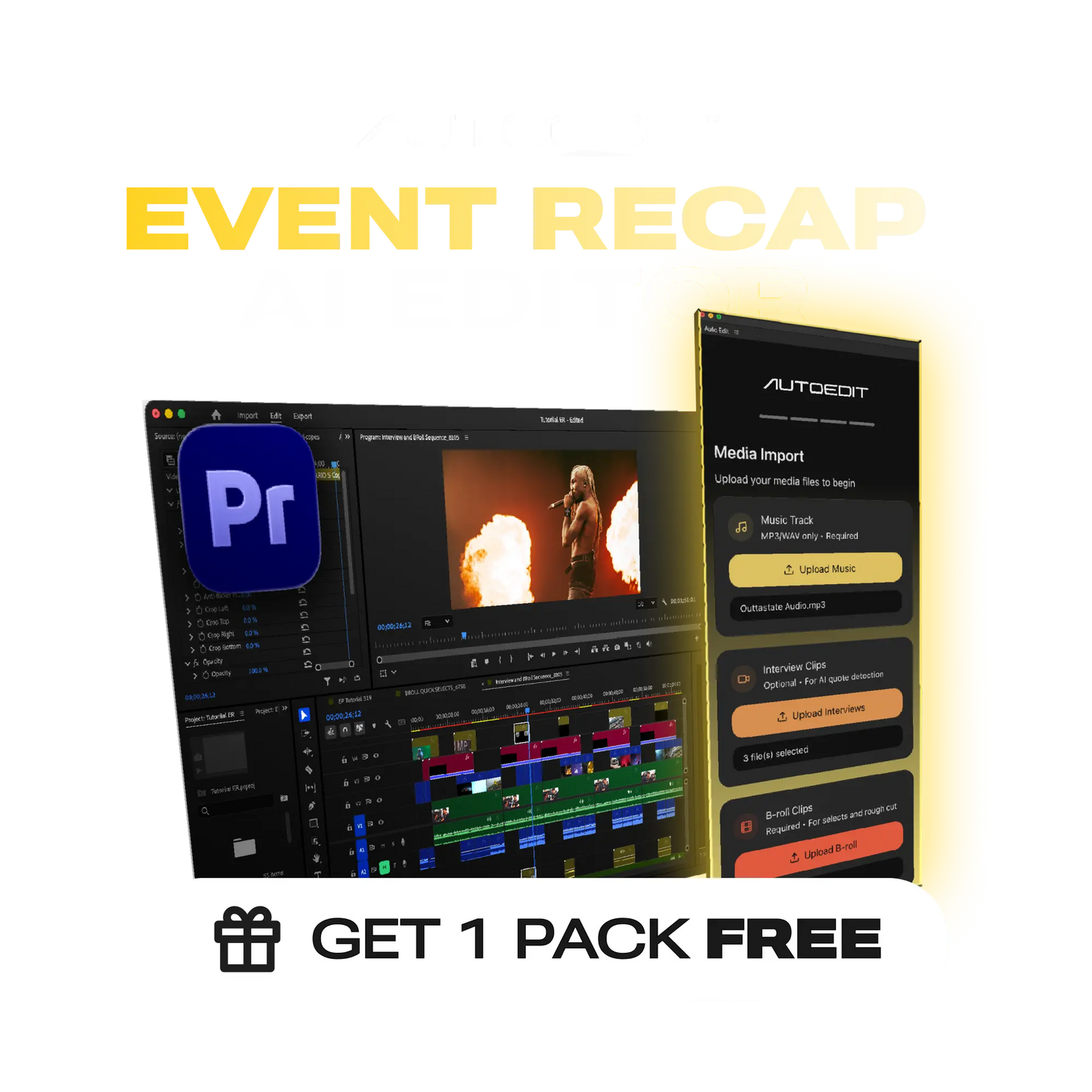 AutoEdit™ - AI Event Recap Editor Plugin