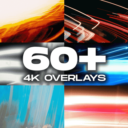 Essential Film Burn & Slow Shutter Transition Overlay Pack