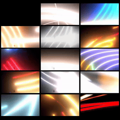 Essential Film Burn & Slow Shutter Transition Overlay Pack