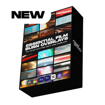 Essential Film Burn & Slow Shutter Transition Overlay Pack