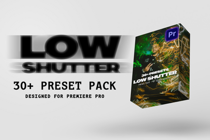 Low Shutter Speed Film Preset Pack