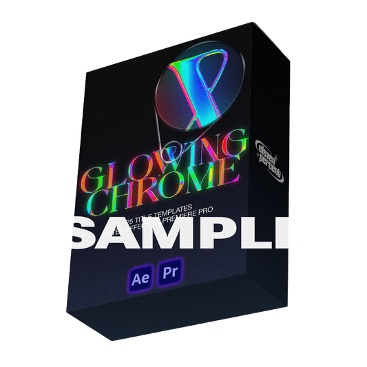 Free Glowing Chrome Title Sample
