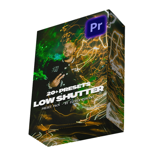 Low Shutter Speed Film Preset Pack