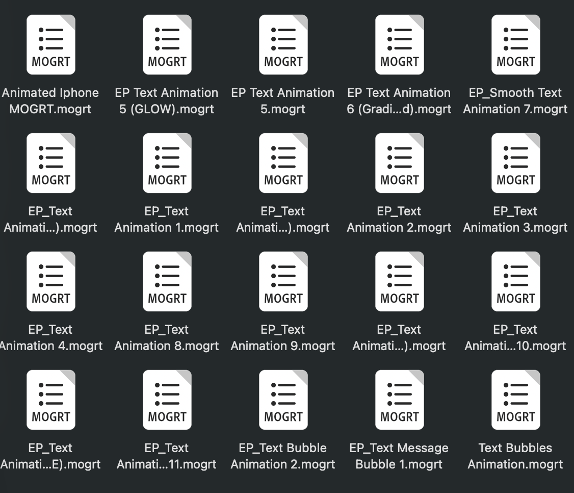 Apple Style Text Animations Pack