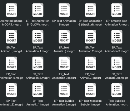 Apple Style Text Animations Pack