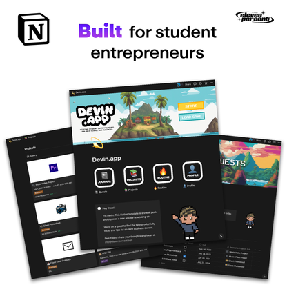 Notion School & Business Manager Template