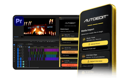 AutoEdit™ - AI Event Recap Editor Plugin
