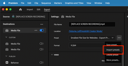 Free Premiere Pro YouTube Export Presets for 4K, HD, and Smaller File Sizes