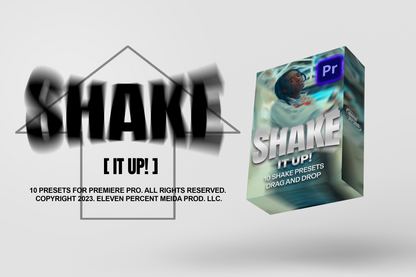 "Shake It Up" The Ultimate Camera Shake Preset Pack