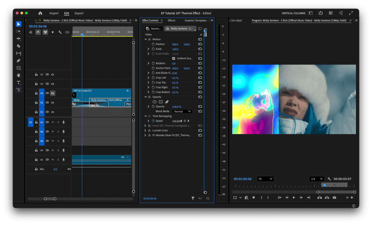 Thermal Heat Map Preset - Free Sample