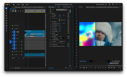 Thermal Heat Map Preset - Free Sample