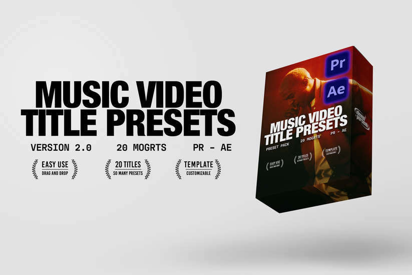 Music Video Title Preset Pack Vol. 2 – Eleven Percent