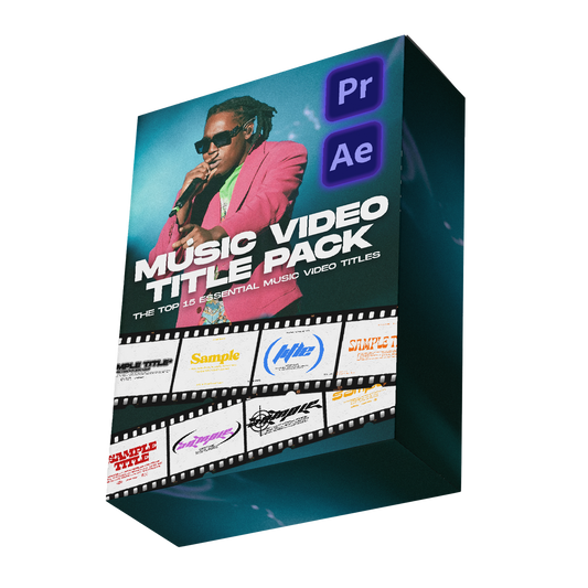 TOP 15 Essential Music Video Title Templates Pack