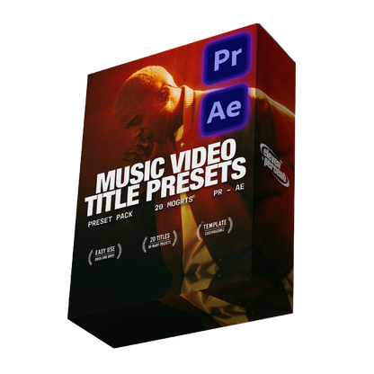 Music Video Title Preset Pack Vol. 2