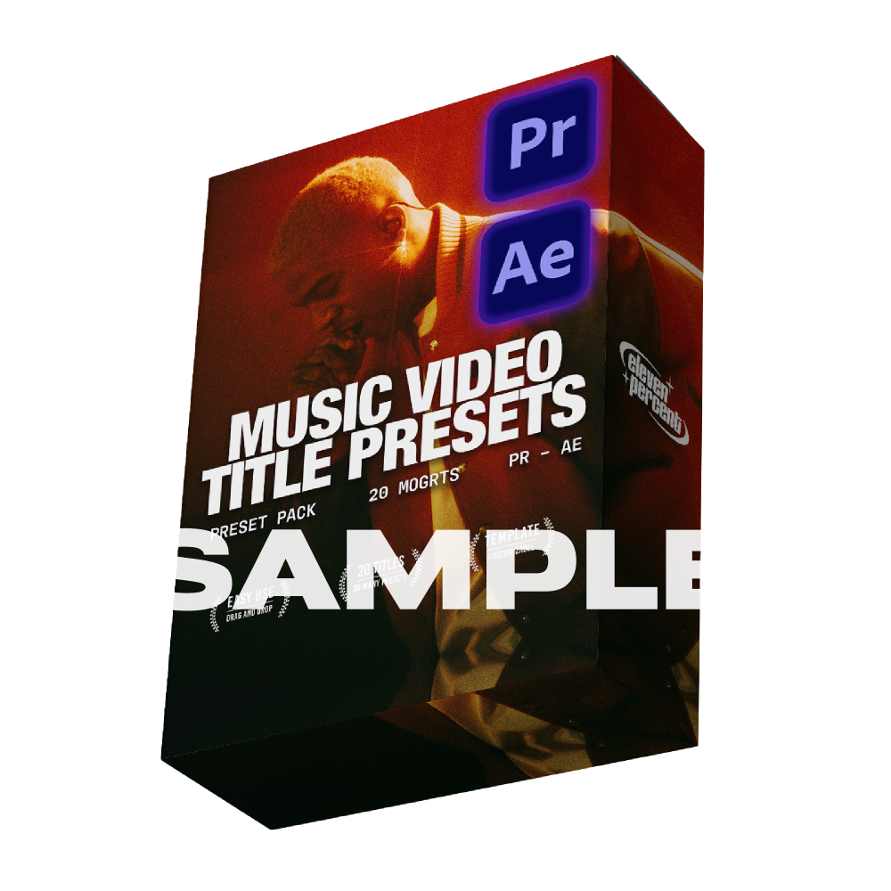 FREE 1X Title Preset Sample