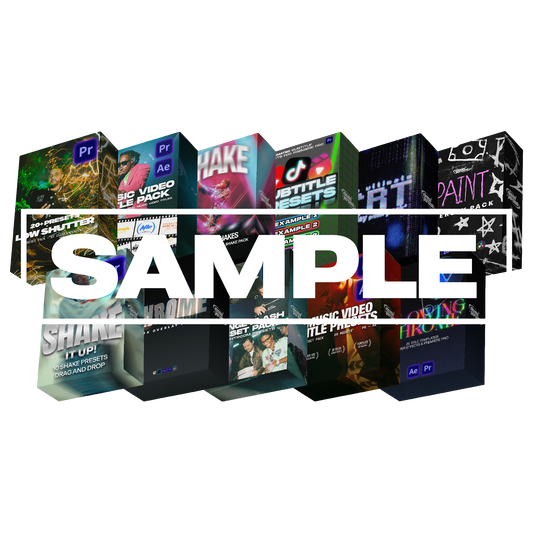 The Ultimate Editor Pack Sample