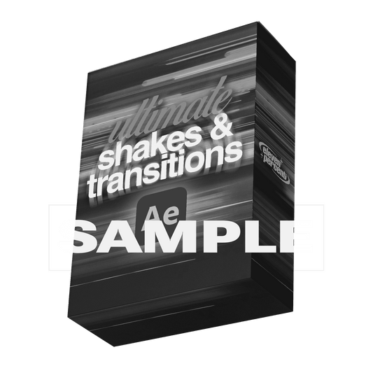After Effects Music Video Shake Transition Preset - Free Sample