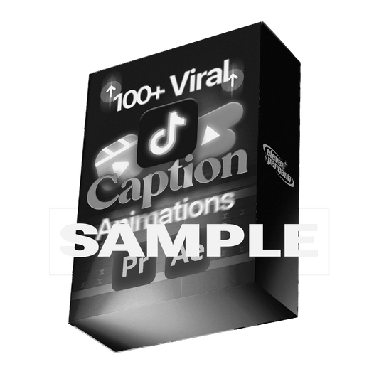 Ultimate Animated Caption Pack (Free Sample)