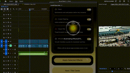 AutoEdit™ - AI Event Recap Editor Plugin